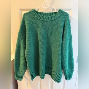 Aerie green Women's Crew Neck Sweater